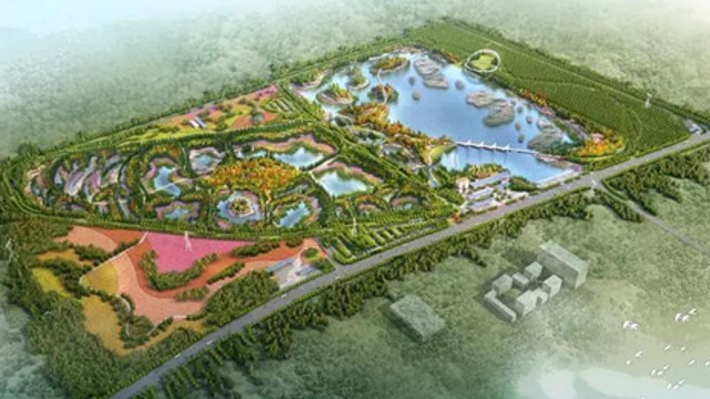 周口中心城區(qū)首個高標準濕地公園開建！這一組效果圖震撼你了嗎？